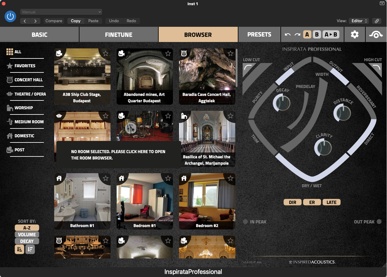 Inspired Acoustics INSPIRATA Professional Edition